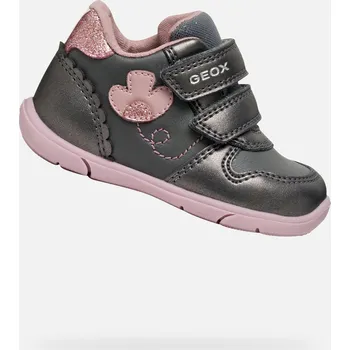 Dívčí tenisky Černé dívčí boty Geox Zapito GEOX černá | růžová 3436783