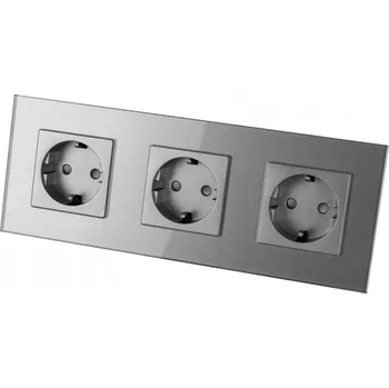 Elektrická zásuvka Elektrická Zásuvka MIUUN šedá