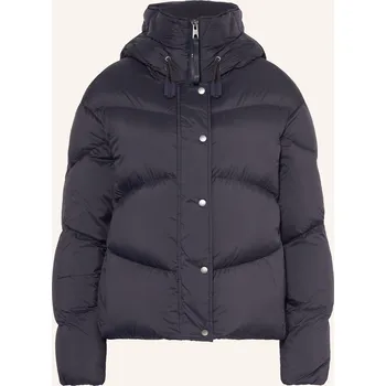 Iq Studio Dámská Péřová Bunda, tmavě modrá, 42
