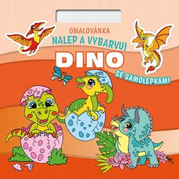 omalovánky Omalovánka Baloušek Tisk Nalepuj a vybarvuj! Dino