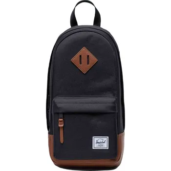 Školní batoh Herschel Herschel Heritage™ Shoulder Bag Black/Tan + Sleva 5% s kódem AKCE5