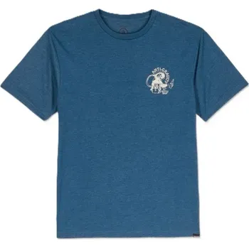 Pánské oblečení Volcom pánské tričko Anti Gravity Hth Sst Cosmic Blue | Modrá | Velikost XL