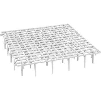 Postelový rošt Plastový skládací rošt do voliér holubů, pochůzný 50x50x10cm 1ks