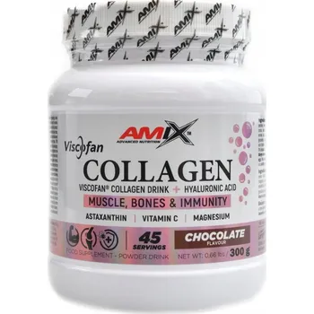 Kloubní výživa Kolagen Amix v prášku s čokoládovou příchutí 300 g - pro zdravé klouby, 45 dávek
