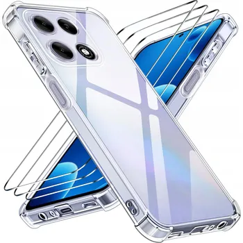 Pouzdro na mobilní telefon Zadní Kryt KrainaGSM pro Motorola Moto G56 bezbarvý