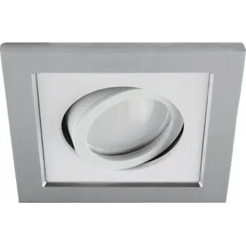 Stropní zapuštěné svítidlo Ideus 50 W, integrovaný LED zdroj, 10 cm, stříbrná barva