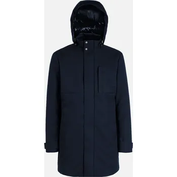 Tmavě modrá pánská parka Geox Aerantis - Pánské GEOX modrá 3436860