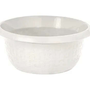 Miska kulatý BranQ 5 l, bílá