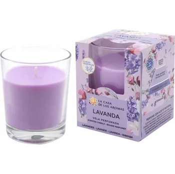 Svíčka Parafínová vonná svíčka Levandule La Casa de los Aromas 1 ks