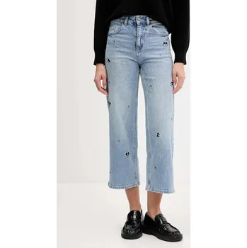 Dámské džíny Džíny Desigual MINIMI dámské, high waist, 25WWDD17 modrá 50J, vel. 40