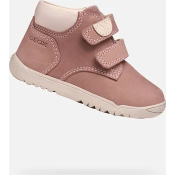 Dětská móda Růžové dívčí boty Geox Macchia GEOX krémová | růžová 3436760