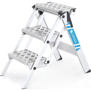 Žebřík ZARGES Plazatec P Sklápěcí podesta, Pracovní výška: 2,67 m