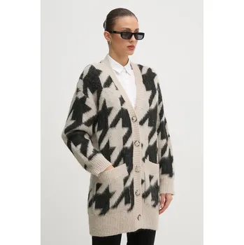 Dámský svetr Svetr s příměsí vlny OUI béžová barva, 90609 01X, vel. 36