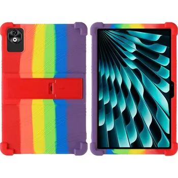Pouzdro na tablet VSECHNONAMOBIL 121986 WAVE Silikonový obal pro Doogee T40 Pro RAINBOW