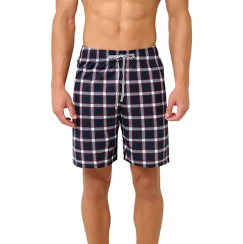 Pánské pyžamo Pánské kostkované krátké kalhoty Vamp 22654 velikost XL