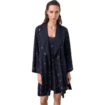 Dámský župan Vamp Dvoudílný dámský set – Celeste 17066 velikost XL