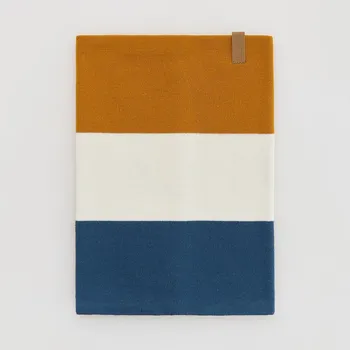 Čepice Reserved - Pruhovaná komínová šála - zlatavá hnědá - 772GT-82X - 772GT-82X-ONE