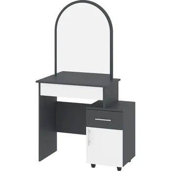 Toaletní stolek Toaletní stolek I "MILANA" Barva: antracit + bílá
