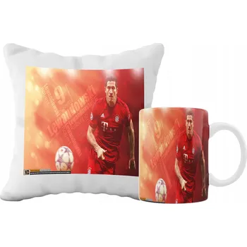 SADA HRNEK A POLŠTÁŘ ROBERT LEWANDOWSKI - SKVĚLÝ DÁREK - SUPER VZORY