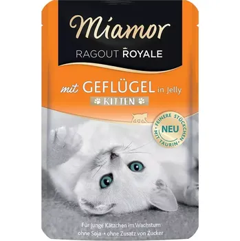 Krmivo pro kočku Schmusy Miamor Ragout Kitten Geflugel in Jelly 100g
