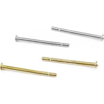 Materiál na výrobu šperku Dříky z chirurgické oceli 12mm - 1Ks+B - Nerez SL / 1Ks