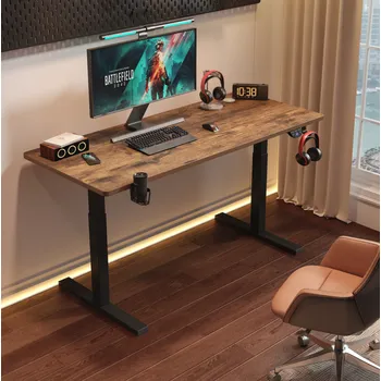 Psací stůl Elektricky výškově nastavitelný stůl 72 - 117 cm Šířka: 60 cm | Délka: 120 cm