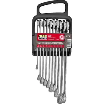 Klíč Sada 10 otevřených klíčů Meec Tools