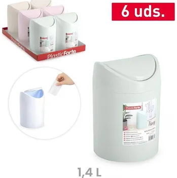 Odpadkový koš PLASTIC FORTE Odpadkový koš MINI TINY, barvy mix