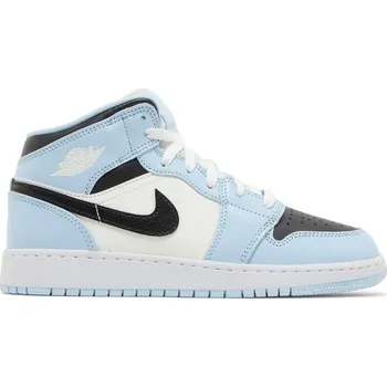 Dámská móda Air Jordan 1 Mid GS 'Ice Blue' Velikost: 38.5
