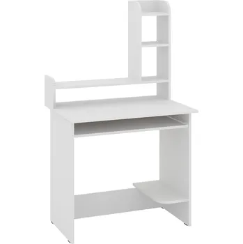 Psací stůl PC stůl PRAKTIK Barva: bílá