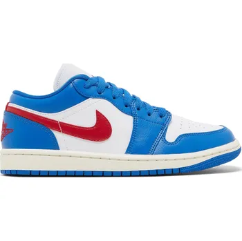 Dámská móda Wmns Air Jordan 1 Low 'Sport Blue Gym Red' Velikost: 36