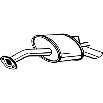 Tlumič výfuku Zadní tlumič výfuku BOSAL 165-285