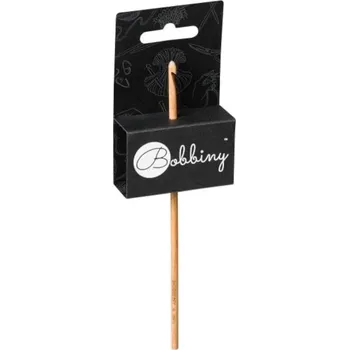 Jehlice Bobbiny S1-103 Dřevěné háčky 10 mm 17 cm