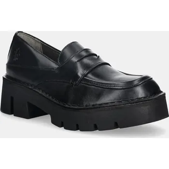 Dámská obuv Kožené mokasíny Fly London BOIL161FLY P211161001 černá 99X, EUR 38