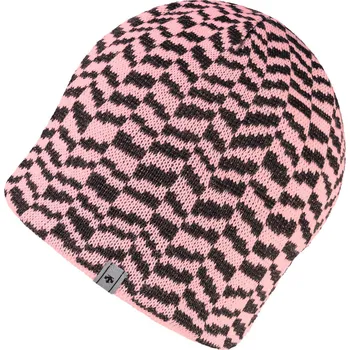 Zimní čelenka Descente dámská čepice Teagon &#8211; růžová