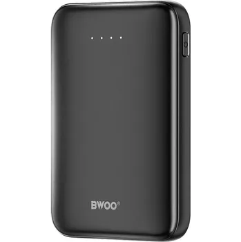 Powerbanka Powerbanka BWOO 22,5W 20000 mAh s LCD obrazovkou, černá