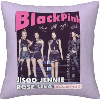 Obraz DWUSTRONNY NADRUK ZÁMEK PODUŠKA K-POP BLACKPINK NIEPOWTARZALNY dárek
