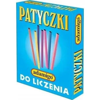Dřevěná hračka Tyčinky na učení počítání Adamigo EDUKAČNÍ tyčinky pro děti – kvalitní provedení