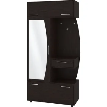 Předsíňová stěna Předsíňová stěna DEBUT Barva: wenge