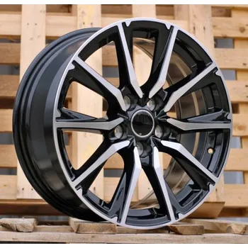 Alu kolo Alu kola Racing Line H3347F, 17x7.5 5x114.3 ET40, černá + leštění
