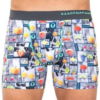 Boxerky Pánské boxerky 69SLAM fit tropical glam limited edition XL MCYTGM-PO - ovocné Možnost vrácení zboží ZDARMA do 120 dnů!