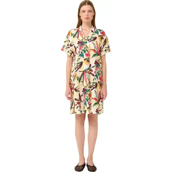 Dámské šaty Letní šaty Vamp s květinovým vzorem 22405 green eden velikost XL