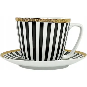 Jumbo Šálek s podšálkem Serko Bogucice Paski