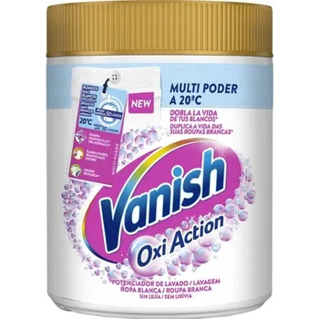 Prací prášek Vanish Oxi Advance Odstraňovač Skvrn Prášek na Bílé Prádlo 900g