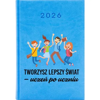 Kalendář Knižkový kalendář 2026 A5 FunnyCase modrý