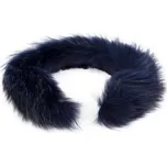 Descente přírodní kožešina – tmavě modrá