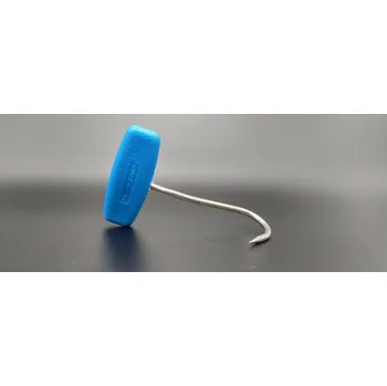 Háček do ruky Dick, s modrou plastovou rukojetí 15,5cm