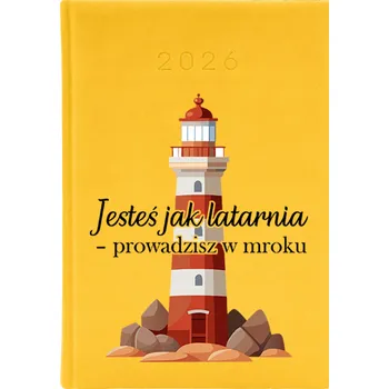 Diář Knižní diář 2026 A5 FunnyCase žlutý