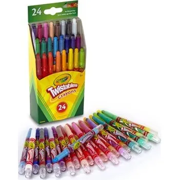 Twistables Crayola 24 neořezaných Voskovky pro děti