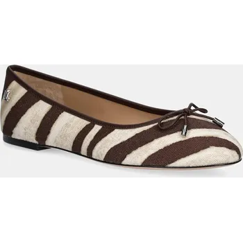 Dámské baleríny Baleríny Lauren Ralph Lauren Jayna hnědá barva, 802974360001 802974360001.200 88X, EUR 36